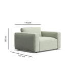 Naddix 1.5 seat armchair_Mint_1-6