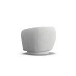 Pobble Swivel Armchair_White