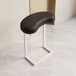 Beananso Manicure Hand Rest Stand featuring ergonomic curved cushion and sturdy metal base in a clear product photograph.