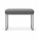 Bencivola Pedicure Footrest shown with an open base, rectangular end supports and sled-style feet on a white background.