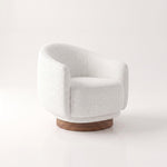 Coopy Cream White Pedicure Chair product photo showing padded seat in a clean studio setting for a modern salon interior.