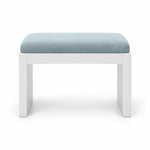 Harteslo Pedicure Footrest brings together straight end supports and a rounded padded top against a white backdrop.