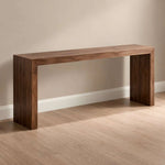 Lucary Wooden Console Table featuring clean rectangular frame and integrated side supports in a clear product photograph.