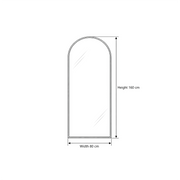Schleno Gold Arched Wall Mirror