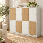 Pelquorin Multi Door Storage Cabinet