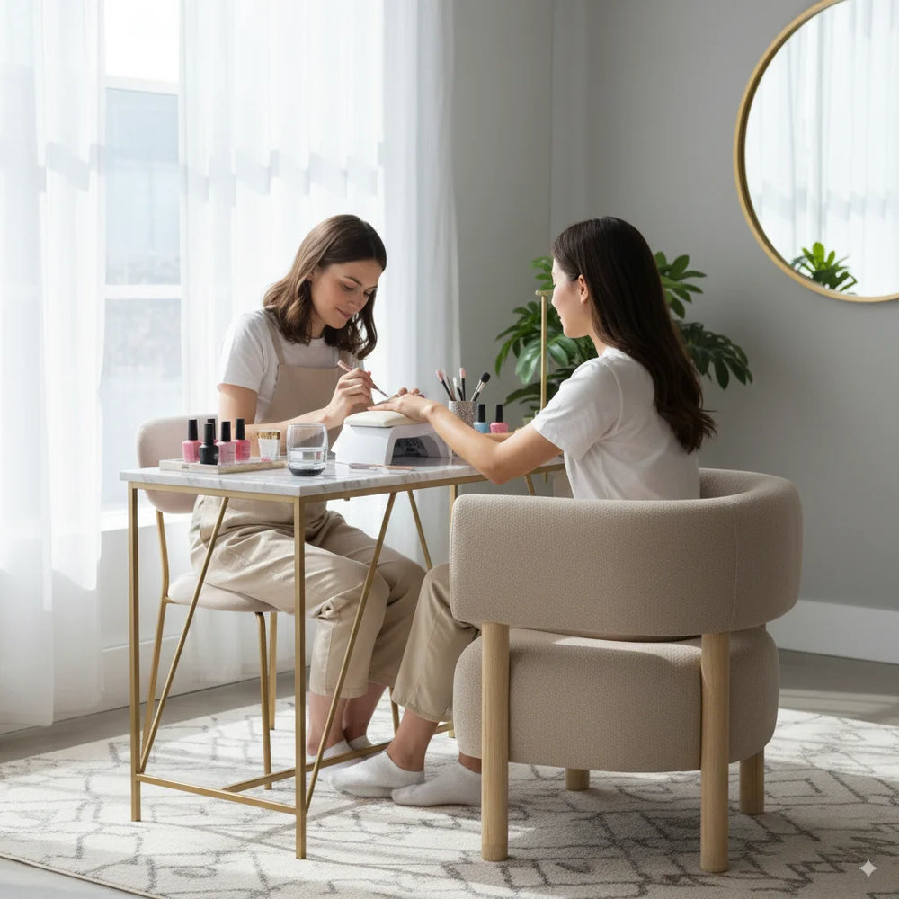 Sonai Manicure Chair -Lifestyle