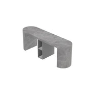 Marble Laminate Manicure Station for Nail Salon