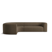 Rectan 6 Seater Corner Modular Left Facing