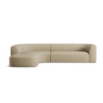 Rectan 6 Seater Corner Terminal Left Facing