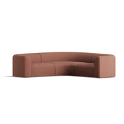 Rectan 5 seat corner modular_Brown_1-2