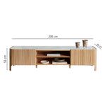 Parky TV Entertainment Unit_Size