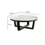 Vence Round Coffee Table_Size