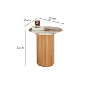 Parky Round Side Table_Size