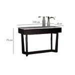 Vence Desk Console with Drawer_Size