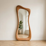 Ly Kara Wood Frame Full-Length Floor Mirror