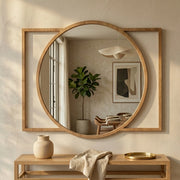 Orbit Round Frame Wall Mirror