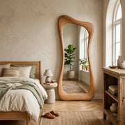 Ly Kara Wood Frame Full-Length Floor Mirror