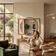 Orbit Round Frame Wall Mirror