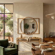 Orbit Round Frame Wall Mirror