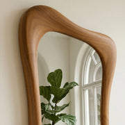 Ly Kara Wood Frame Full-Length Floor Mirror
