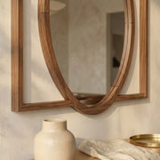Orbit Round Frame Wall Mirror