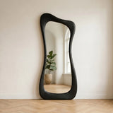 Ly Kara Wood Frame Full-Length Floor Mirror