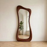 Ly Kara Wood Frame Full-Length Floor Mirror