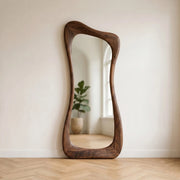 Ly Kara Wood Frame Full-Length Floor Mirror
