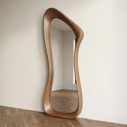 Nova Organic Wood Full-Length Floor Mirror