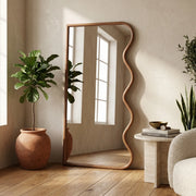 Ripple Edge Full-Length Floor Mirror