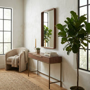 Rounded Rectangle Wall Mirror