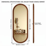 Everly Arch Full-Length Wall Mirror