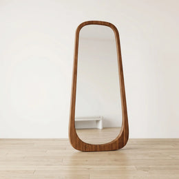 Harbor Arch Full-Length Wood Frame Floor Mirror