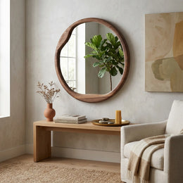 Willow Organic Shape Wall Mirror