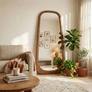 Harbor Arch Full-Length Wood Frame Floor Mirror