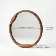 Willow Organic Shape Wall Mirror