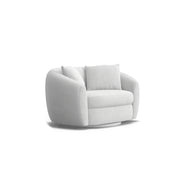 Aora Swivel Armchair – white