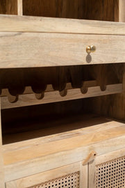Rioza Cocktail Wooden Cabinet