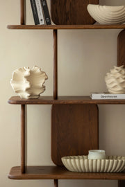 Lunova Dark Wooden Bookcase