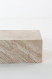 Felicity Brecia Beige Cube Coffee Table