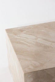 Felicity Brecia Beige Cube Coffee Table