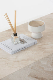 Felicity Brecia Beige Cube Coffee Table