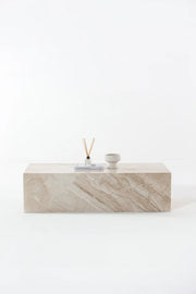 Felicity Brecia Beige Cube Coffee Table