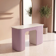Floota Premium Manicure Table with Rounded Corners