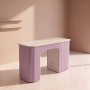 Floota Premium Manicure Table with Rounded Corners