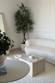Aella Off White Bouclé Sofa (2 & 3 Seater)