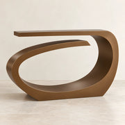 Aalomy Wooden Console Table