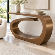 Aalomy Wooden Console Table