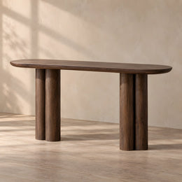 Aeromila Wooden Console Table