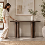 Aeromila Wooden Console Table